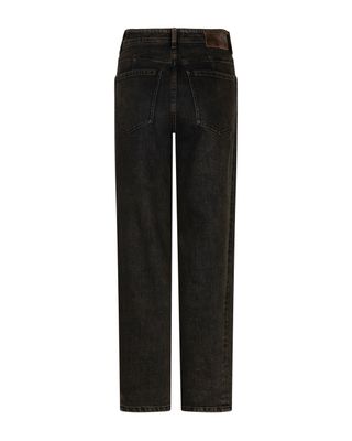 Red Button Caitlina side patch denim overdye brown black SRB5031