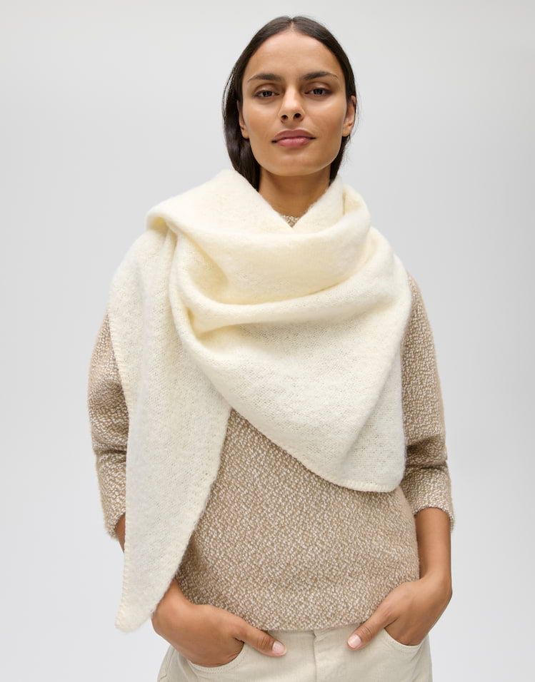 Opus Amadsi scarf Ecru 10221111757106