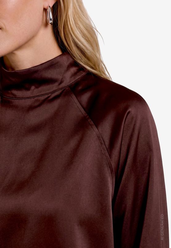 Zero Bluse Kurz 1/1 Arm Bruin 110-10003507