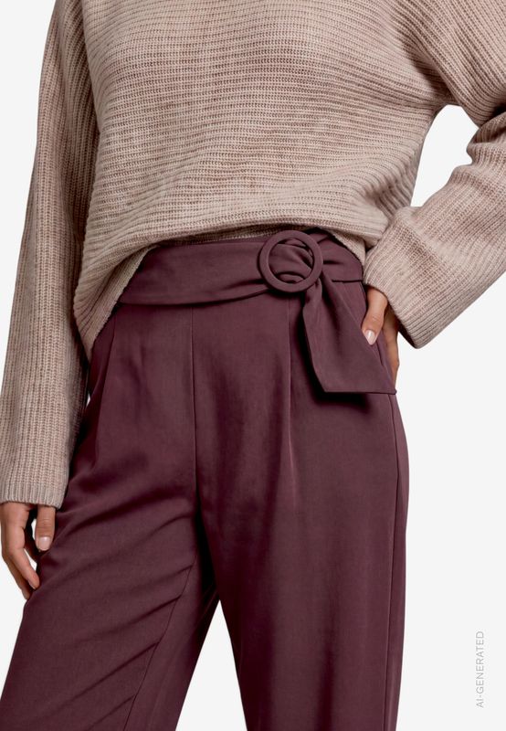 Zero Hose Casual 1/1 Länge Bruin 110-10004329