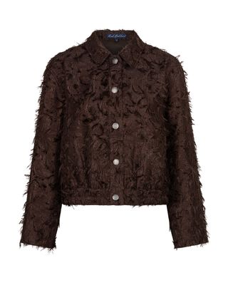 Red Button Bomber fringes Bruin SRB5064
