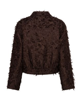 Red Button Bomber fringes Bruin SRB5064