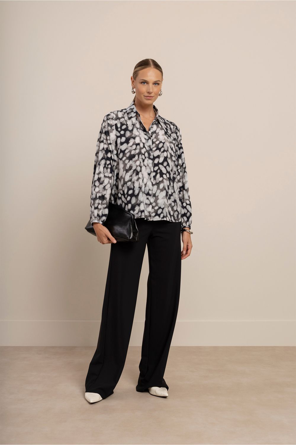 Studio Anneloes Diny blouse Zwart 14333