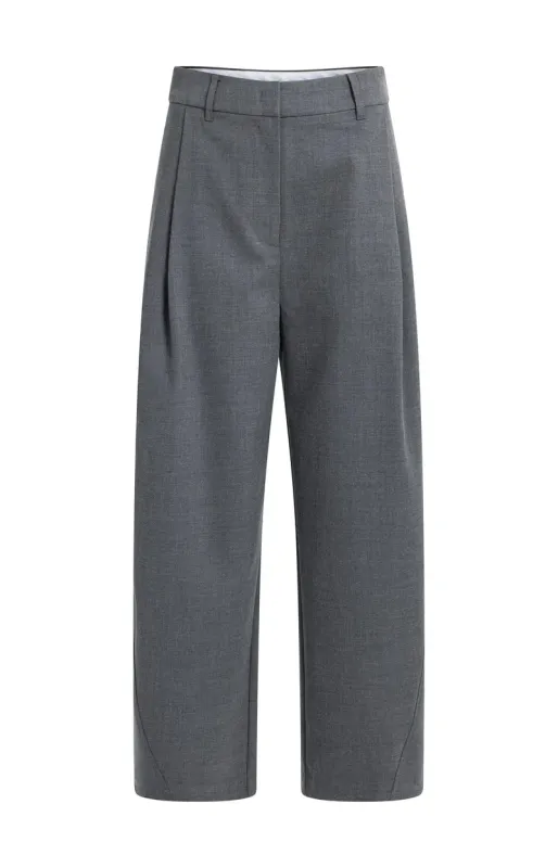 YaYa Broek met barrelpijpen Grijs 01-301275-610
