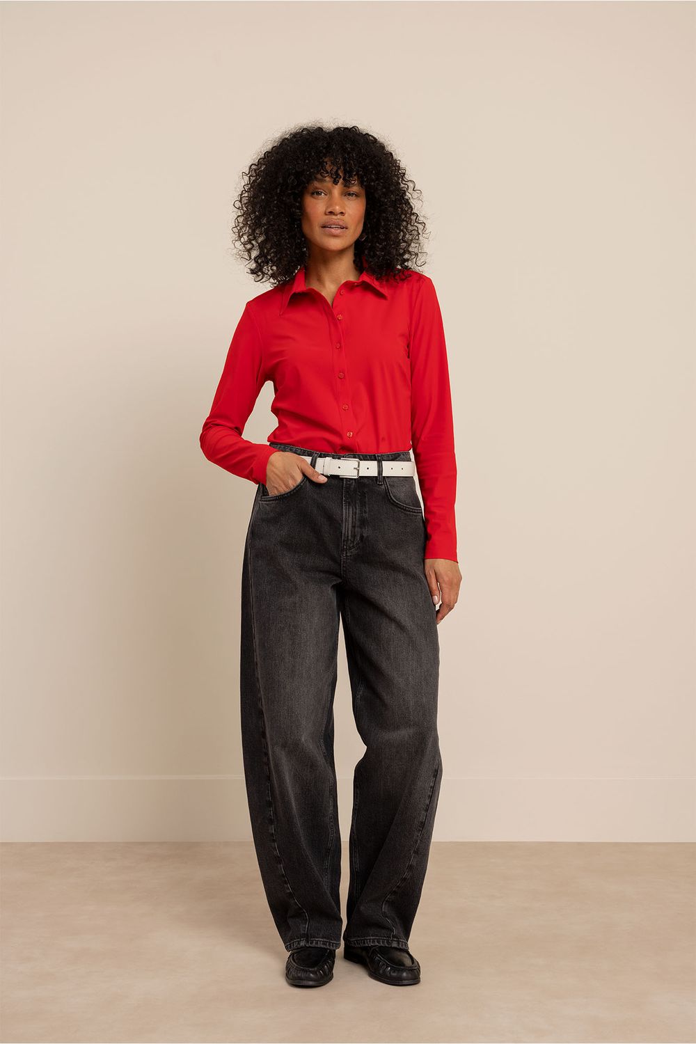 Studio Anneloes Poppy shirt Rood 14341