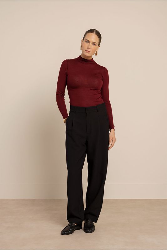 Studio Anneloes Miley waffle trousers Zwart 14328
