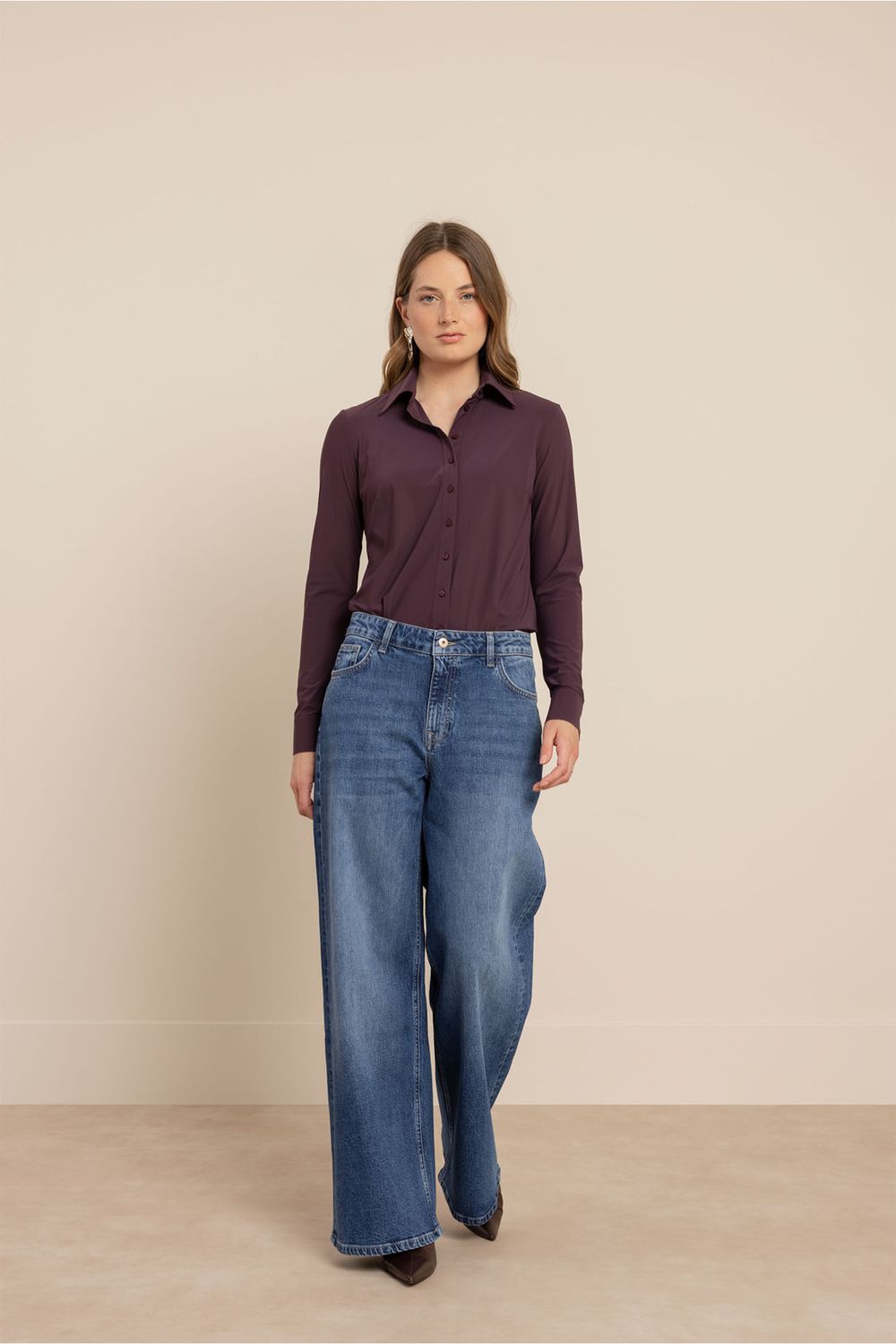Studio Anneloes Poppy blouse Paars 14241