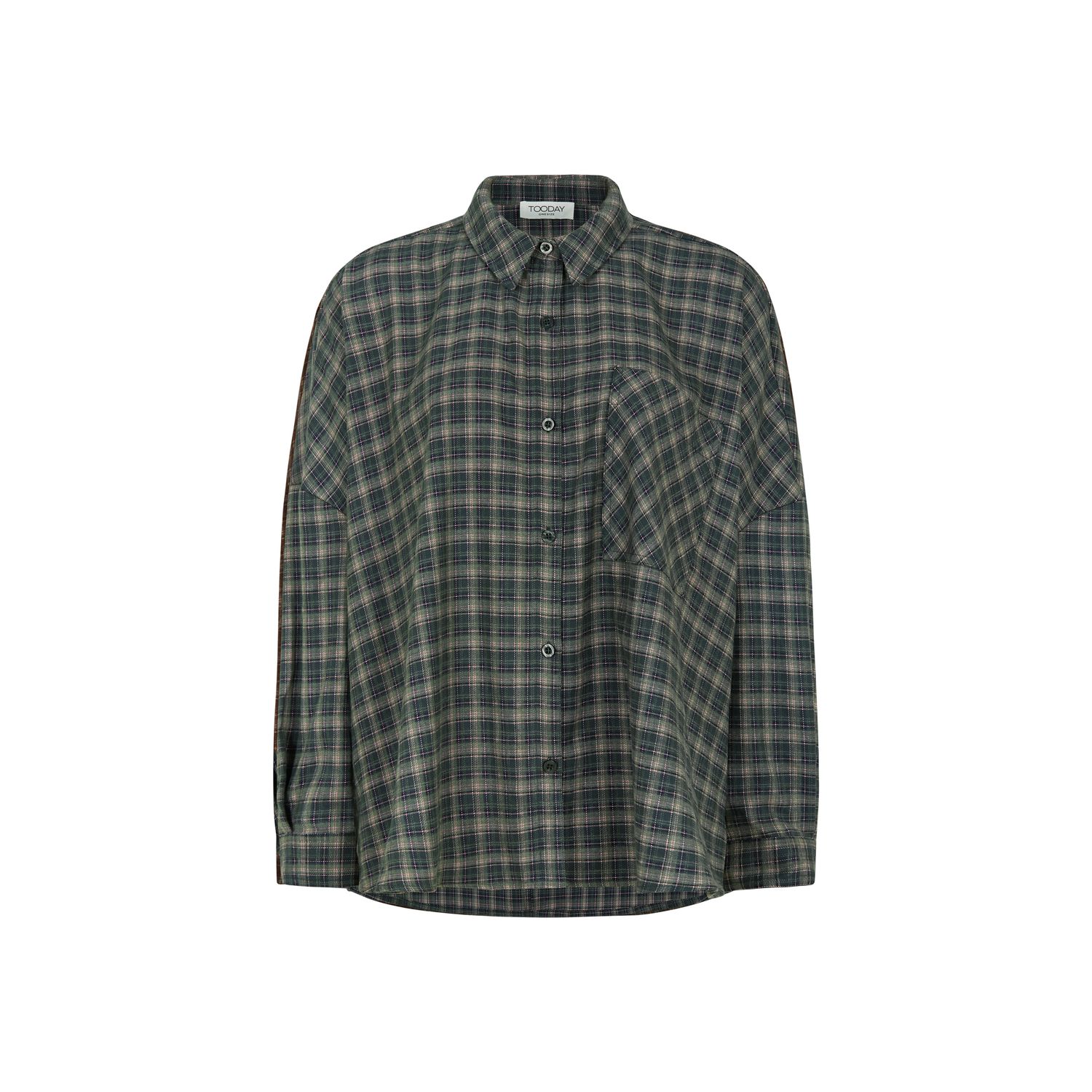 Tooday TDDina Oversize Shirt Groen TD326-106