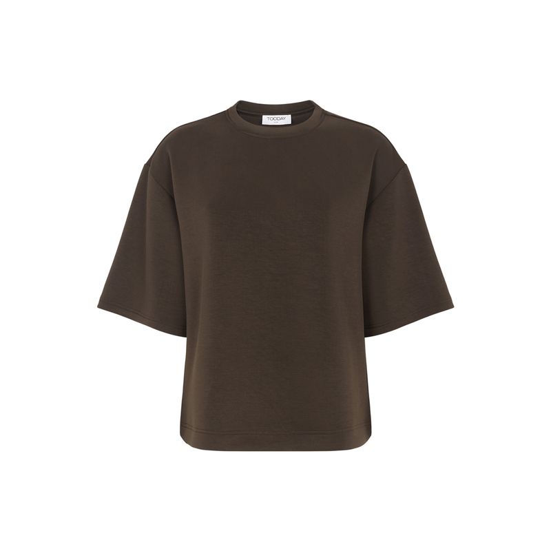 Tooday TDAzra Boxy T-shirt Bruin TD126-143