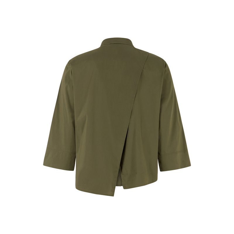 Tooday TDAmara 3/4 Slit Shirt Groen TD426-110