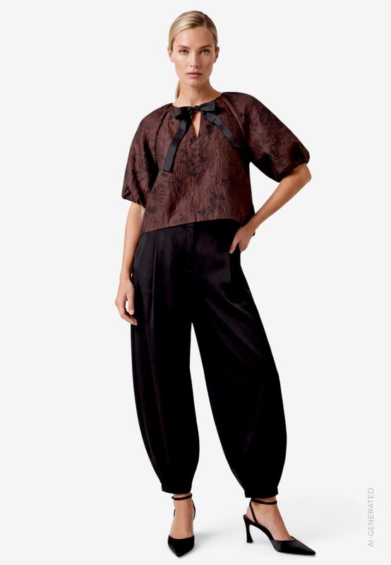 Zero Hose Casual 1/1 LÃ¤nge Zwart 110-10004453