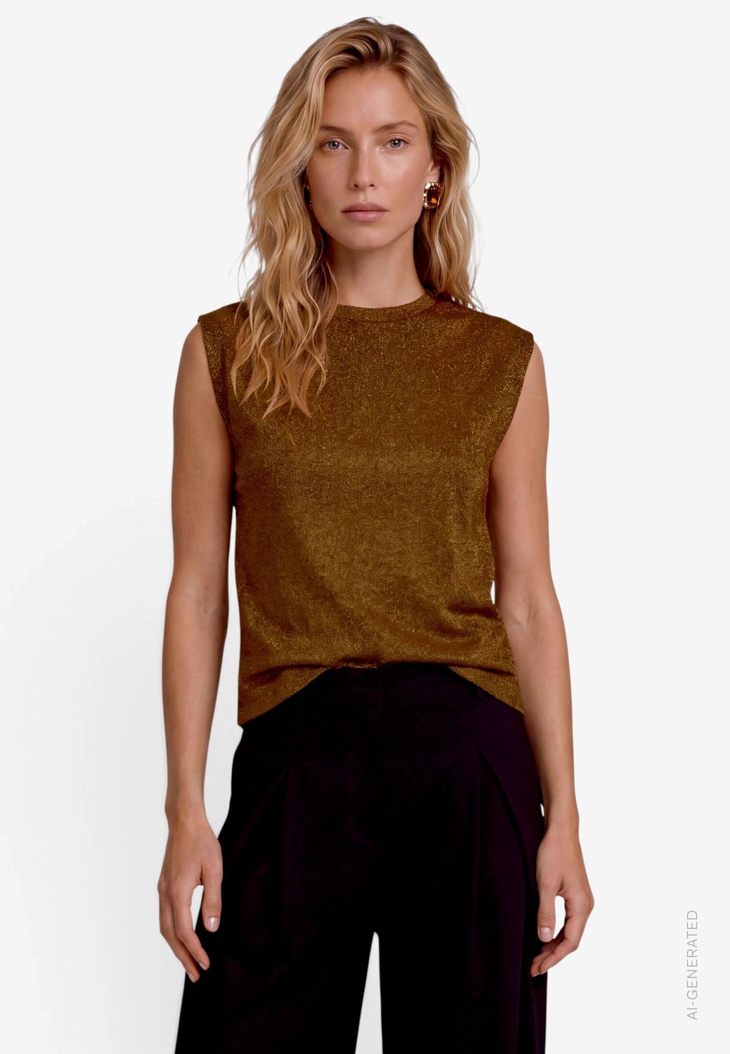 Zero Shirt Kurz ohne Arm Goud 110-10003602