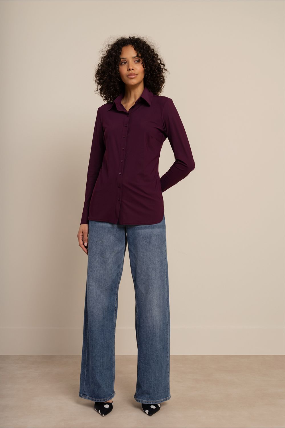 Studio Anneloes Poppy blouse Paars 94802