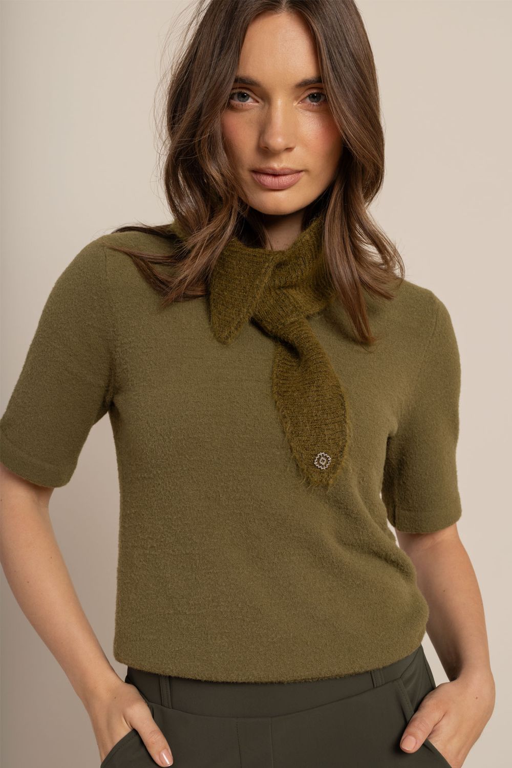 Studio Anneloes Sophia scarf Groen 14412