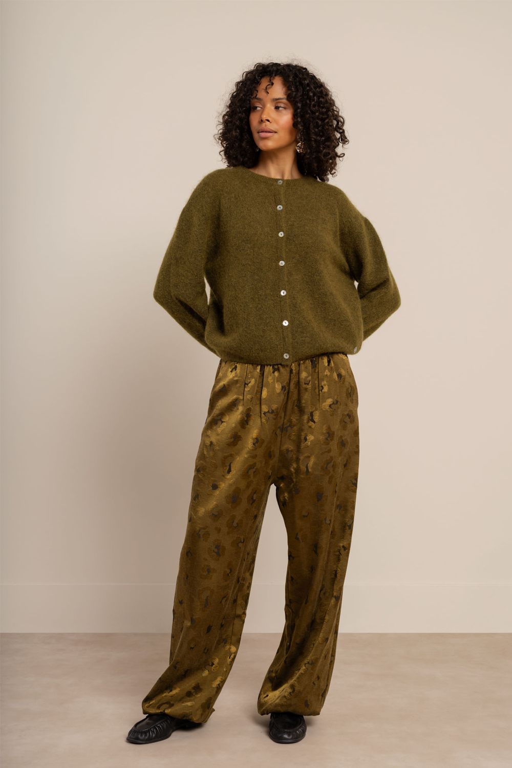 Studio Anneloes Bibi cardigan Groen 14411