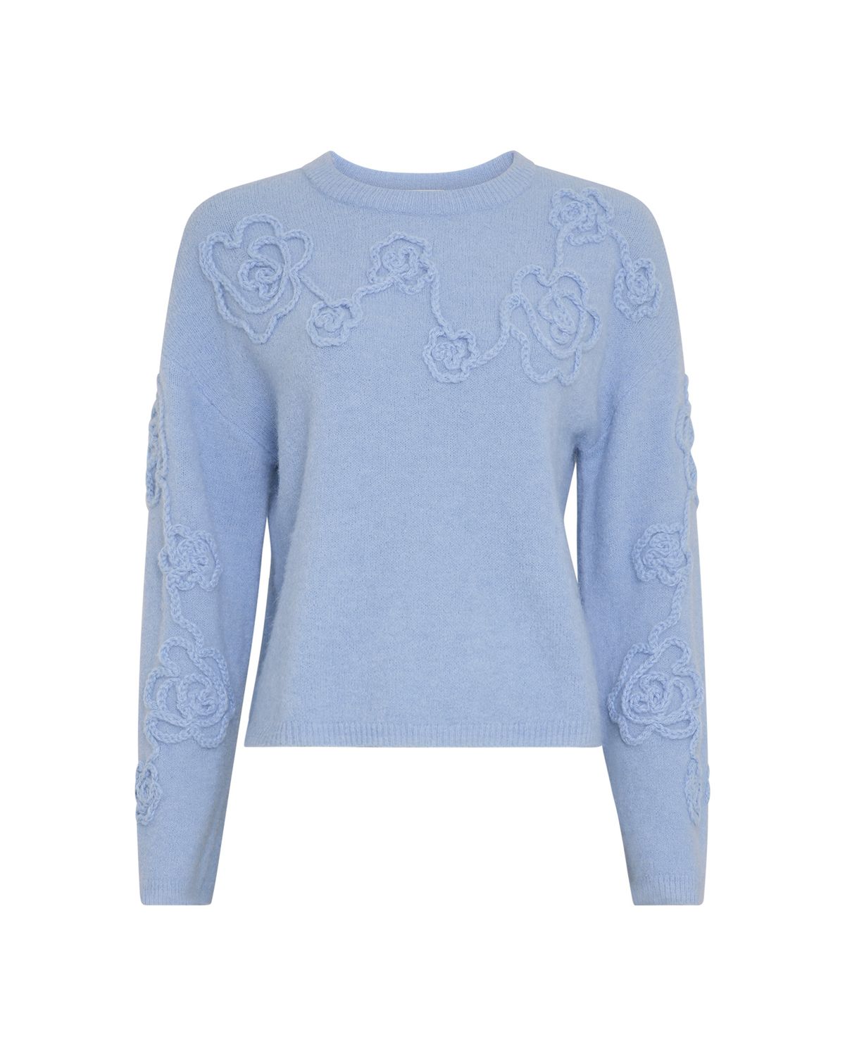 MSCH Copenhagen MSCHMiabelle Hope Pullover EMB Blauw 19400
