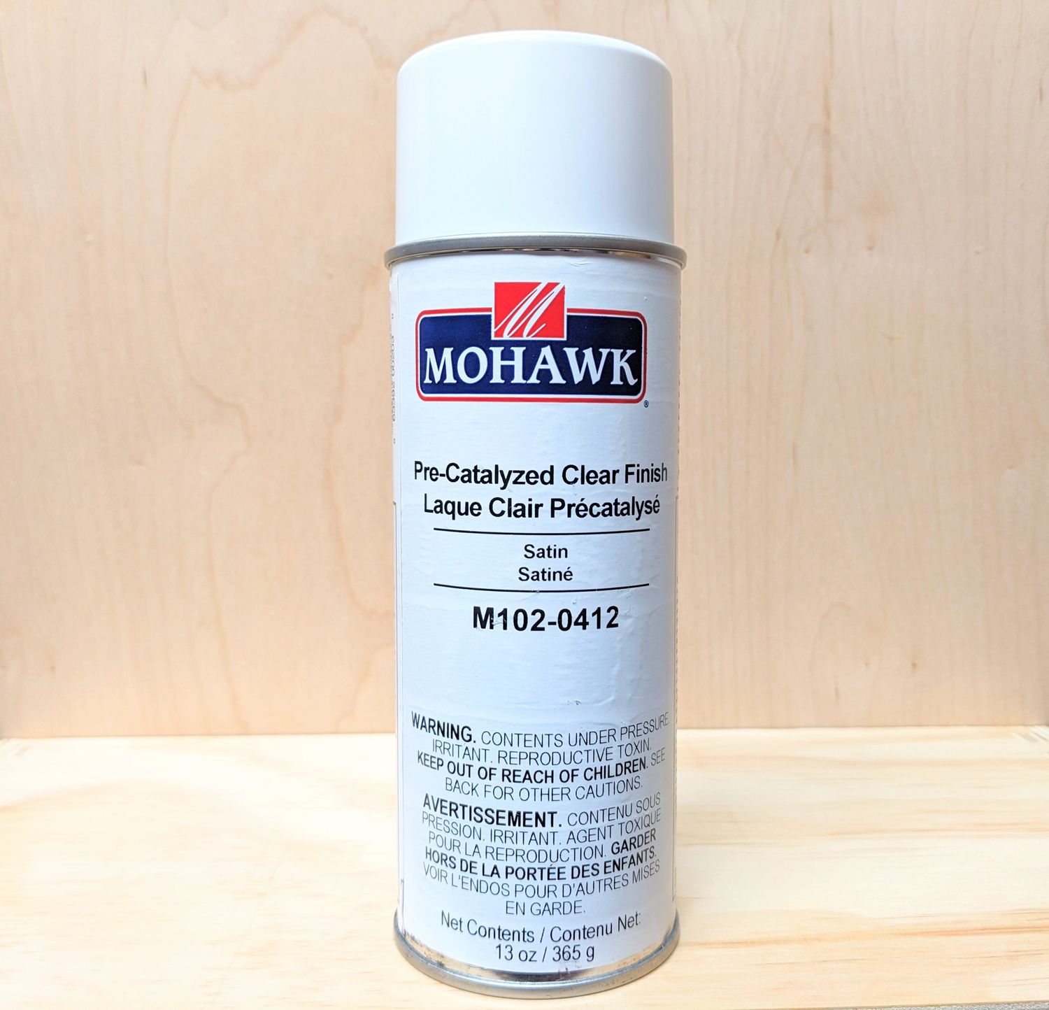 Pre-Catalyzed Clear Finish, Satin