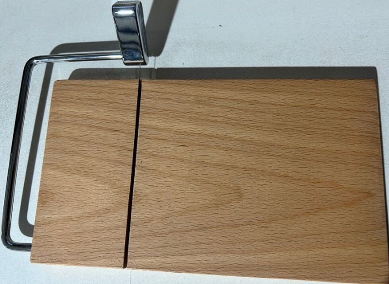 Cheeseboard with QR Code (Silver Cutter)