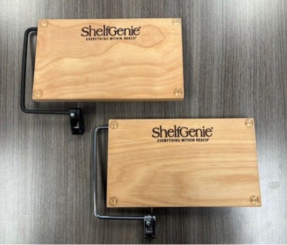 Cheeseboard with ShelfGenie Logo (Black or Silver Cutter)