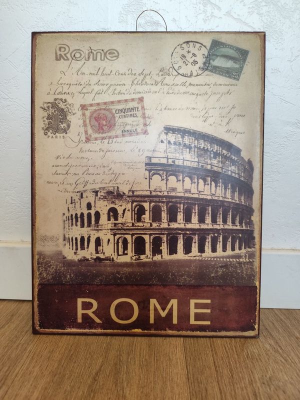 Plaque décorative Rome