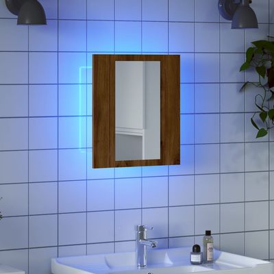 Armoire miroir a led