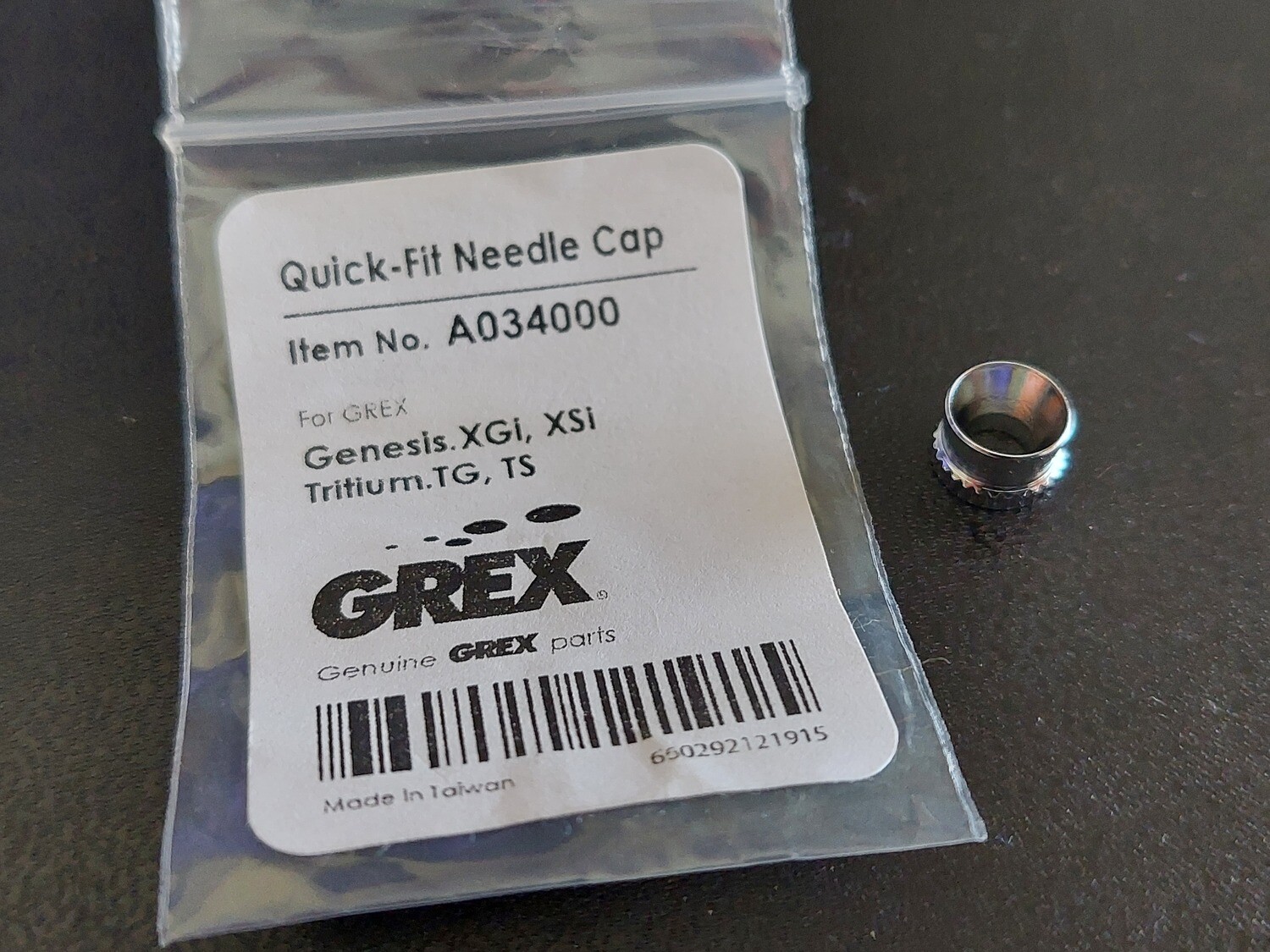 A034000- Standard Quick Fit needle cap (TG, TS, XGi, XSi)