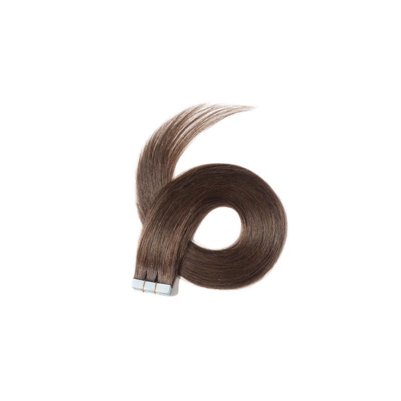 MDC Brown Remy Tape In Hair Extensions 14"-30"
