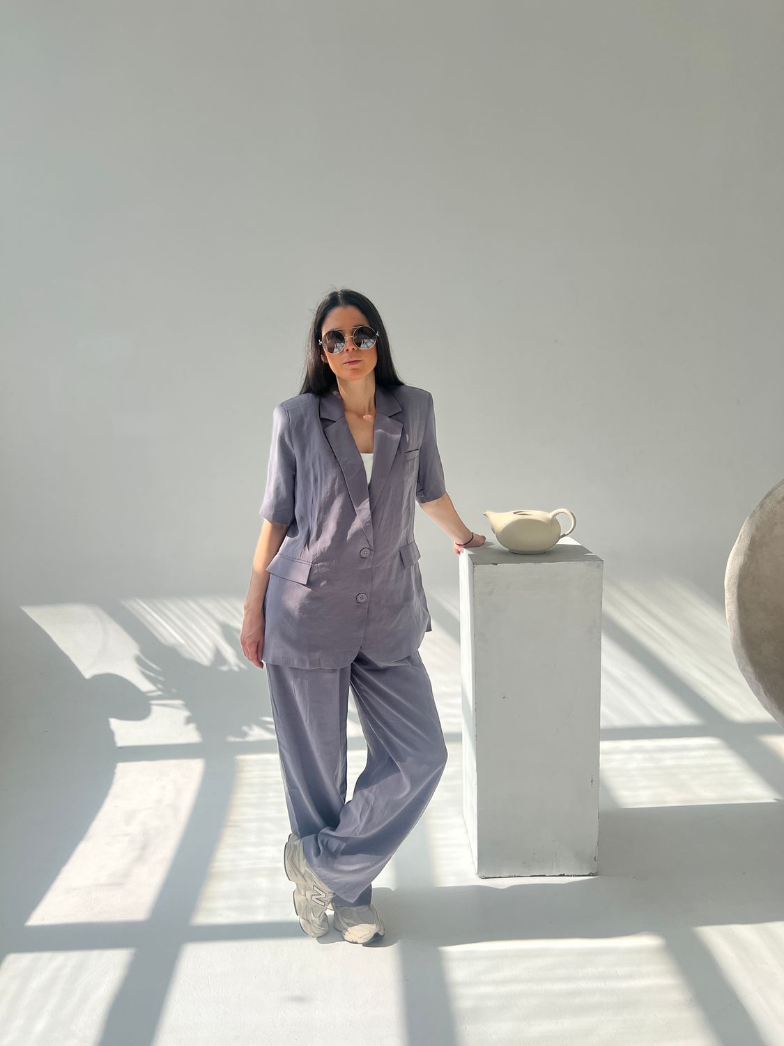 LEONA premium dove blue komplet