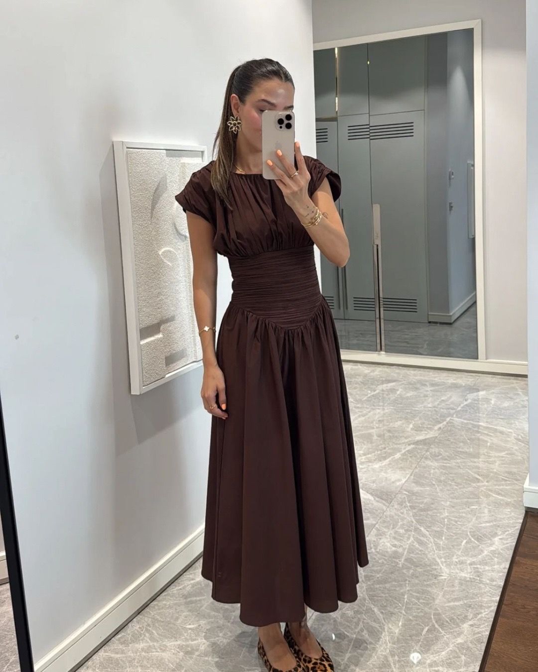 DELIŹE braon haljina