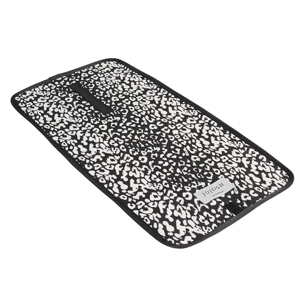 Verschoonmatje Panter Black/White