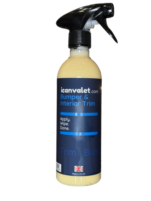 Bumper & Trim. Restore the new look of bumpers, trims & Interiors 500ML