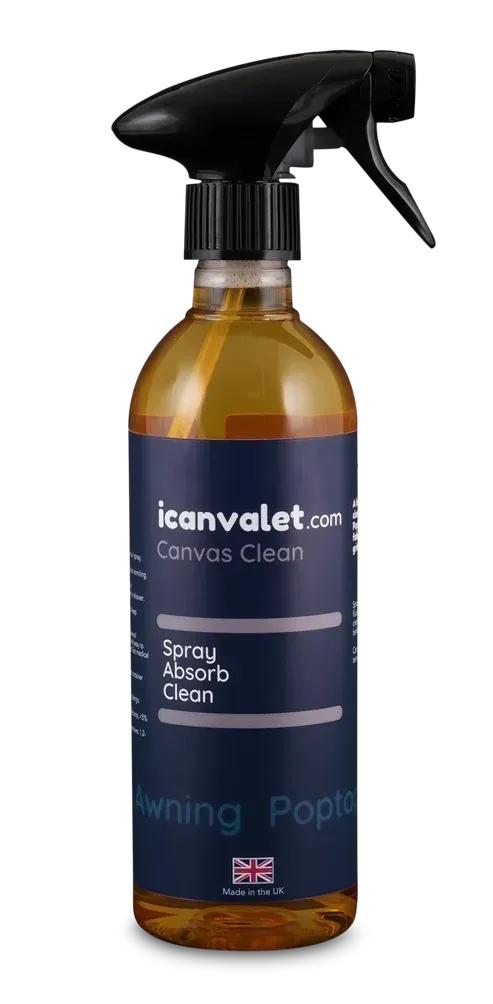 Canvas Clean. Tent and soft top cleaner, safe to use with no harsh chemicals 500ML