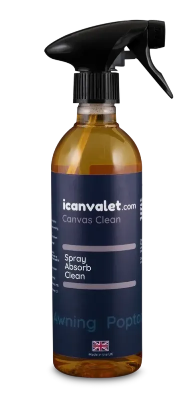 Canvas Clean. Tent and soft top cleaner, safe to use with no harsh chemicals 500ML