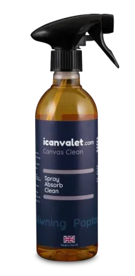 Canvas Clean. Tent and soft top cleaner, safe to use with no harsh chemicals 500ML