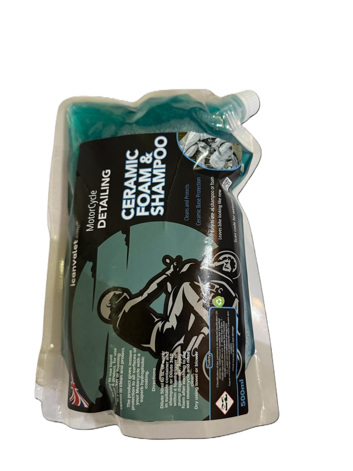 Motorcycle Ceramic Foam & Shampoo