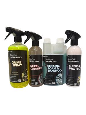 Ultimate Motorcycle Cleaning & Protection Kit Ultimate Motorcycle Cleaning & Protection Kit