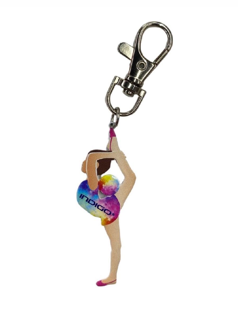 INDIGO Keychain girl with ball SM-395