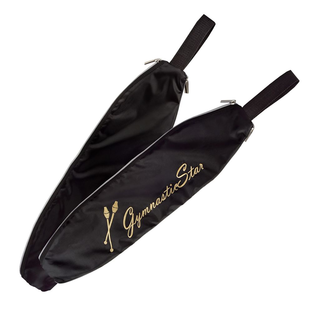 VARIANT  313 GS Gymnastics Clubs Case, Golden Embroidery. BLACK