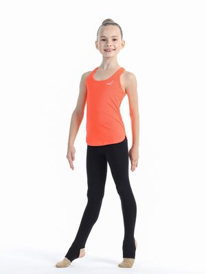 SOLO Racerback tank top, polyester, Orange Neon RG414-116 (34-42)