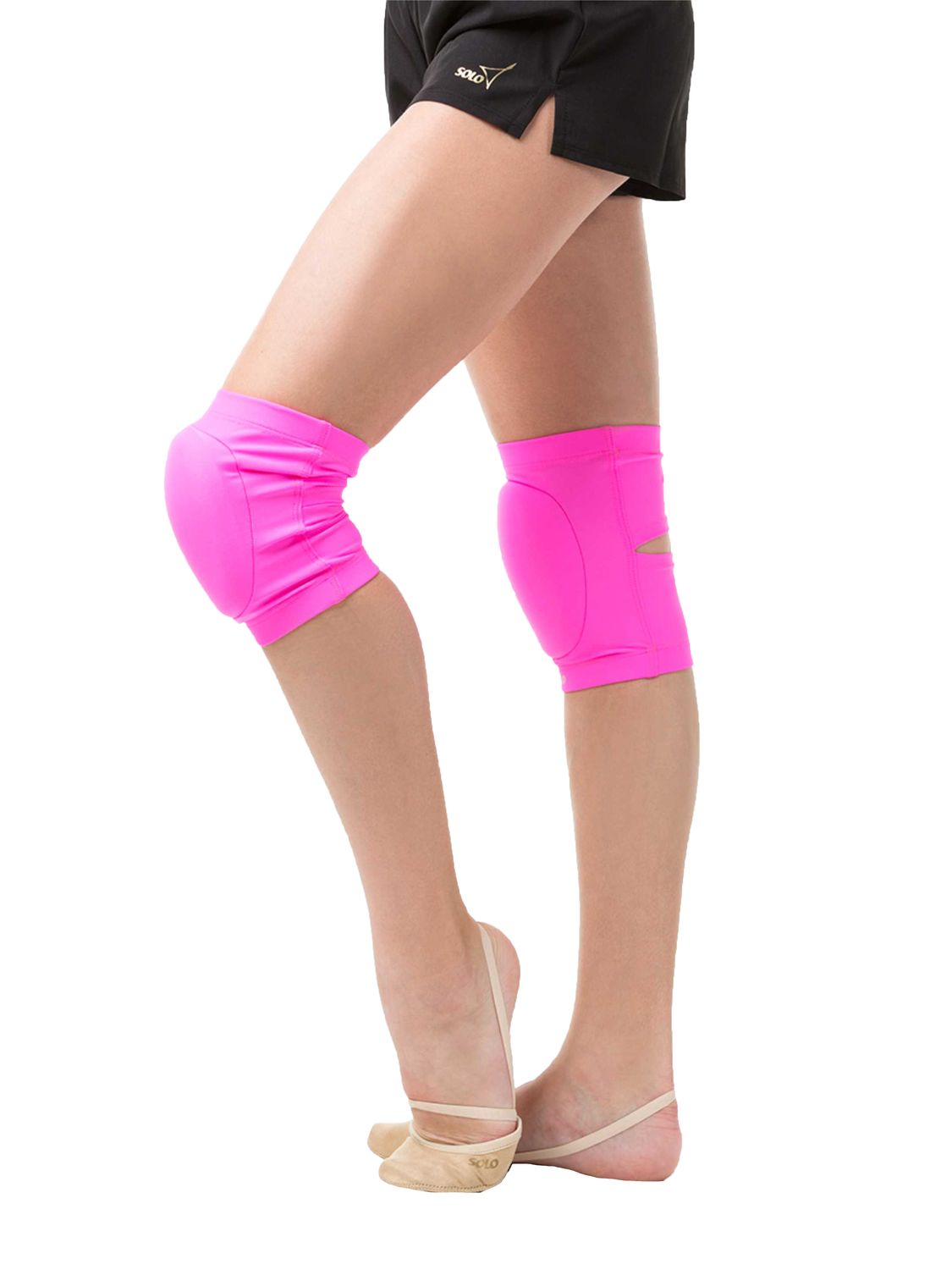 SOLO Molded knee pads, Pink neon NK1-84