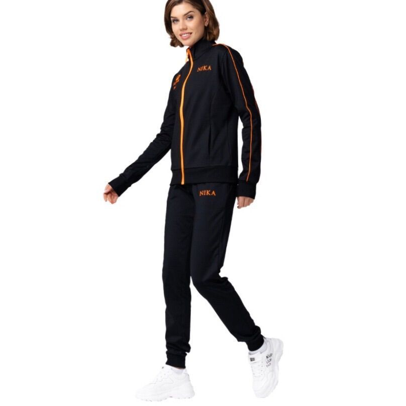 SPSM Track Suit Basic, Black-Orange.