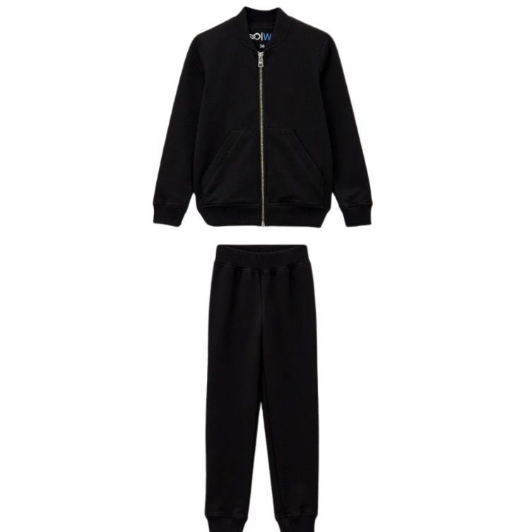 WE2 Tracksuits base, Black.