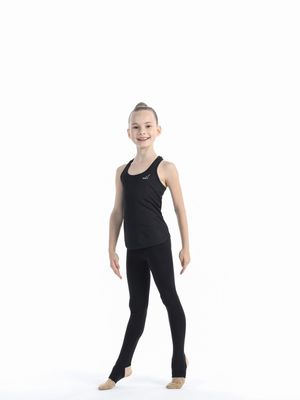 SOLO Racerback tank top, polyester, Black RG414-115 (34-40)