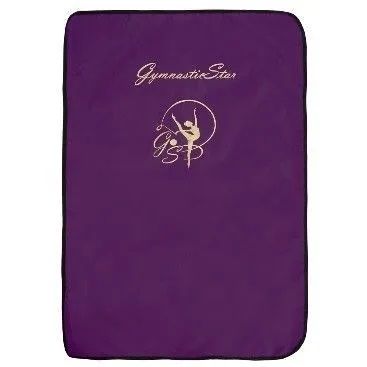 VARIANT 407 GS Leotard case, Golden Embroidery. EGGPLANT