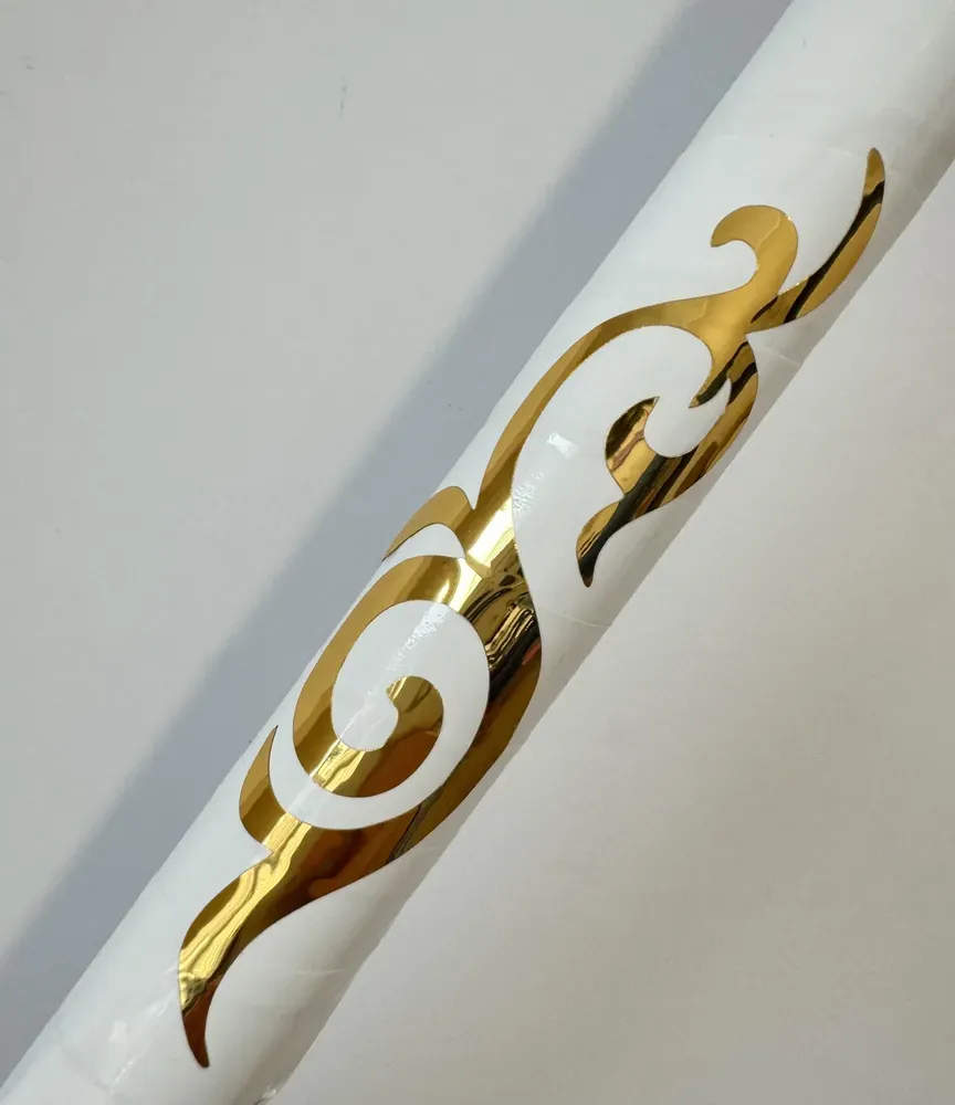 No. 14 Ornament sticker, Wrapping for hoop/clubs (GOLD)