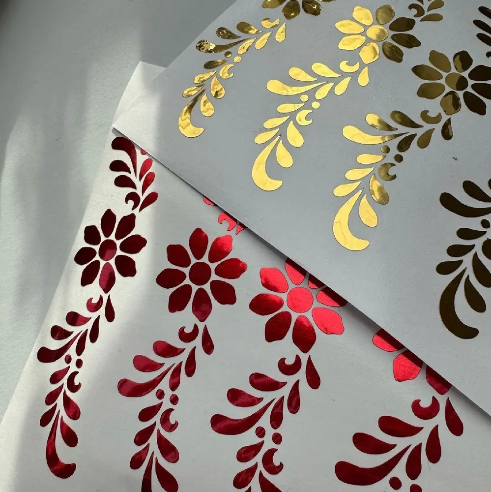 No. 16 Ornament sticker, Wrapping for hoop/clubs (RED)