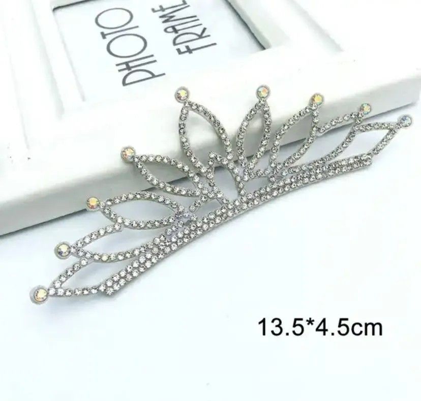 No. 35 RG Hair bun Crown (Silver)