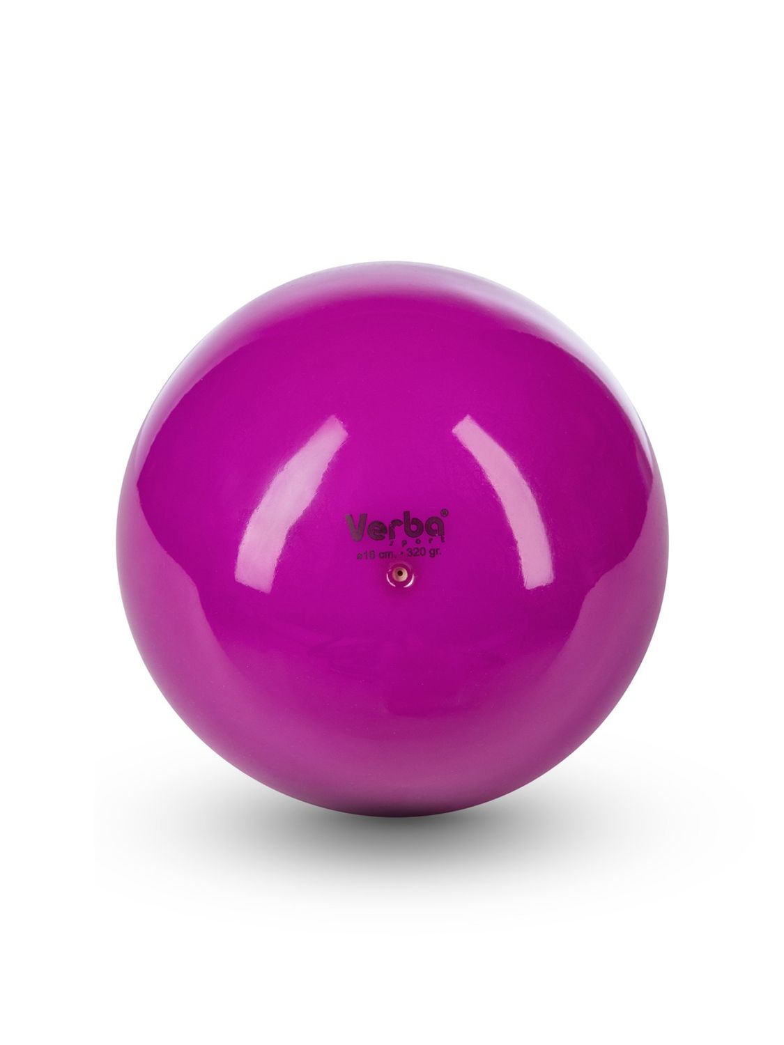 VERBA Sport Gymnastic ball Juniors 16 cm monochrome. (Violet)
