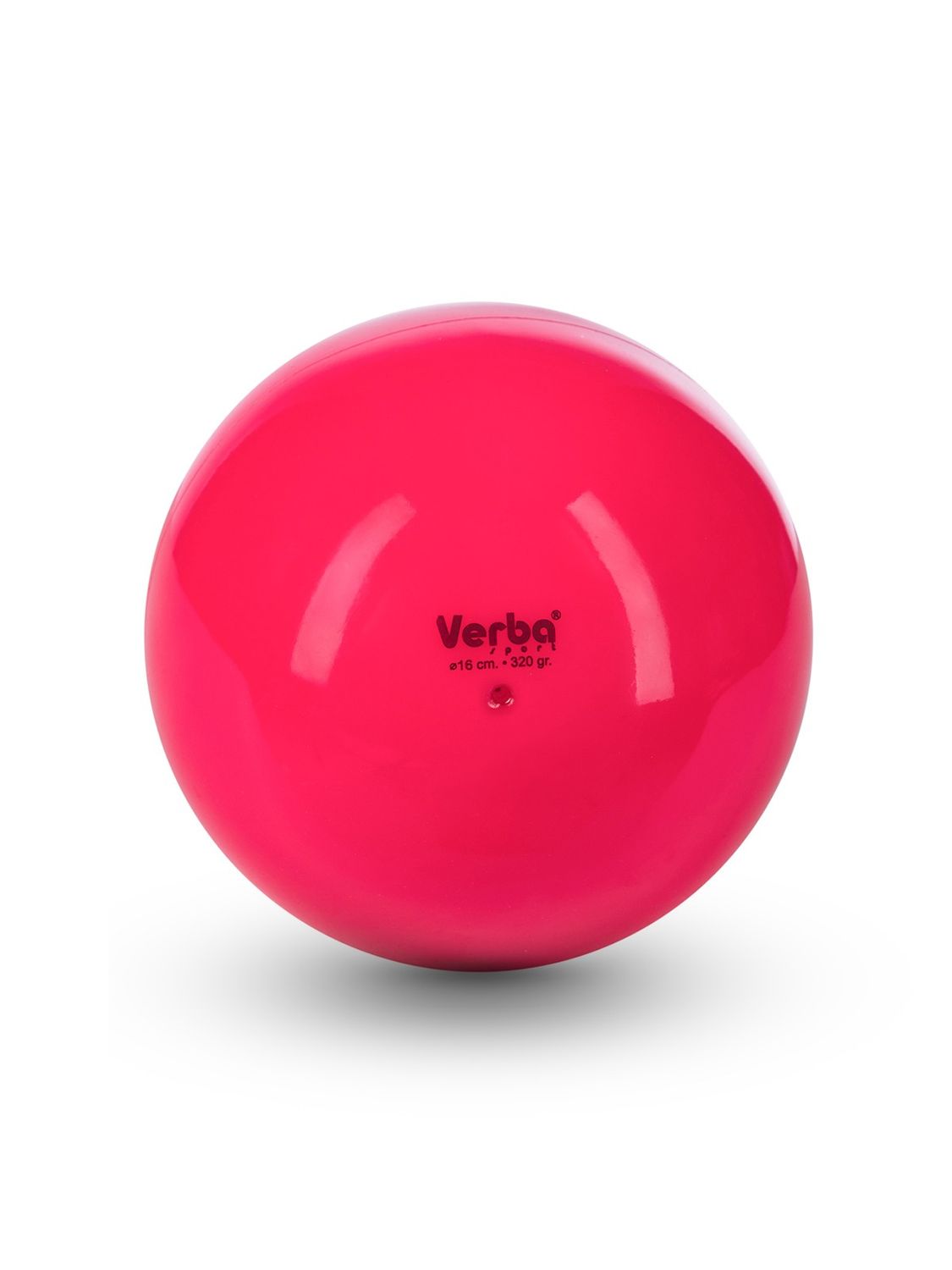 VERBA Sport Gymnastic ball Juniors 16 cm monochrome. (Pink)