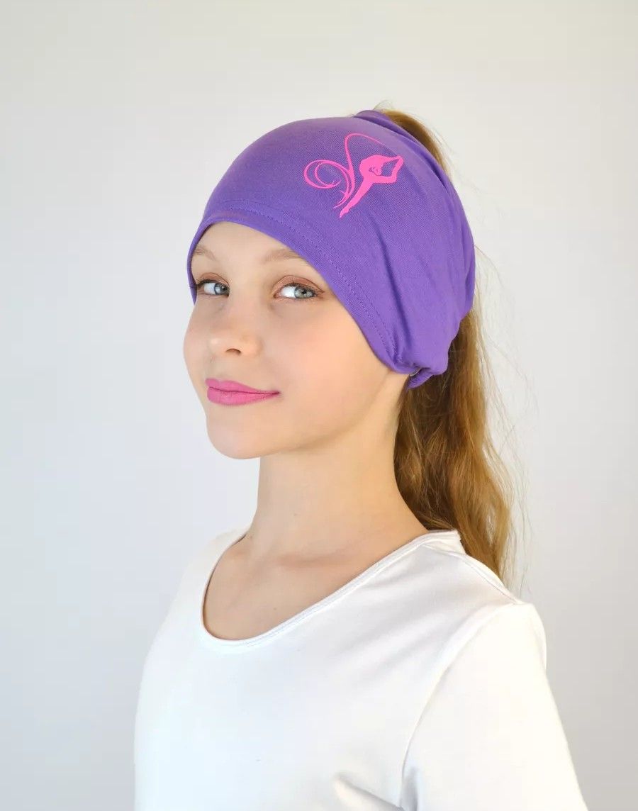 RG Cotton Headband/Bandana  (PURPLE-PINK)